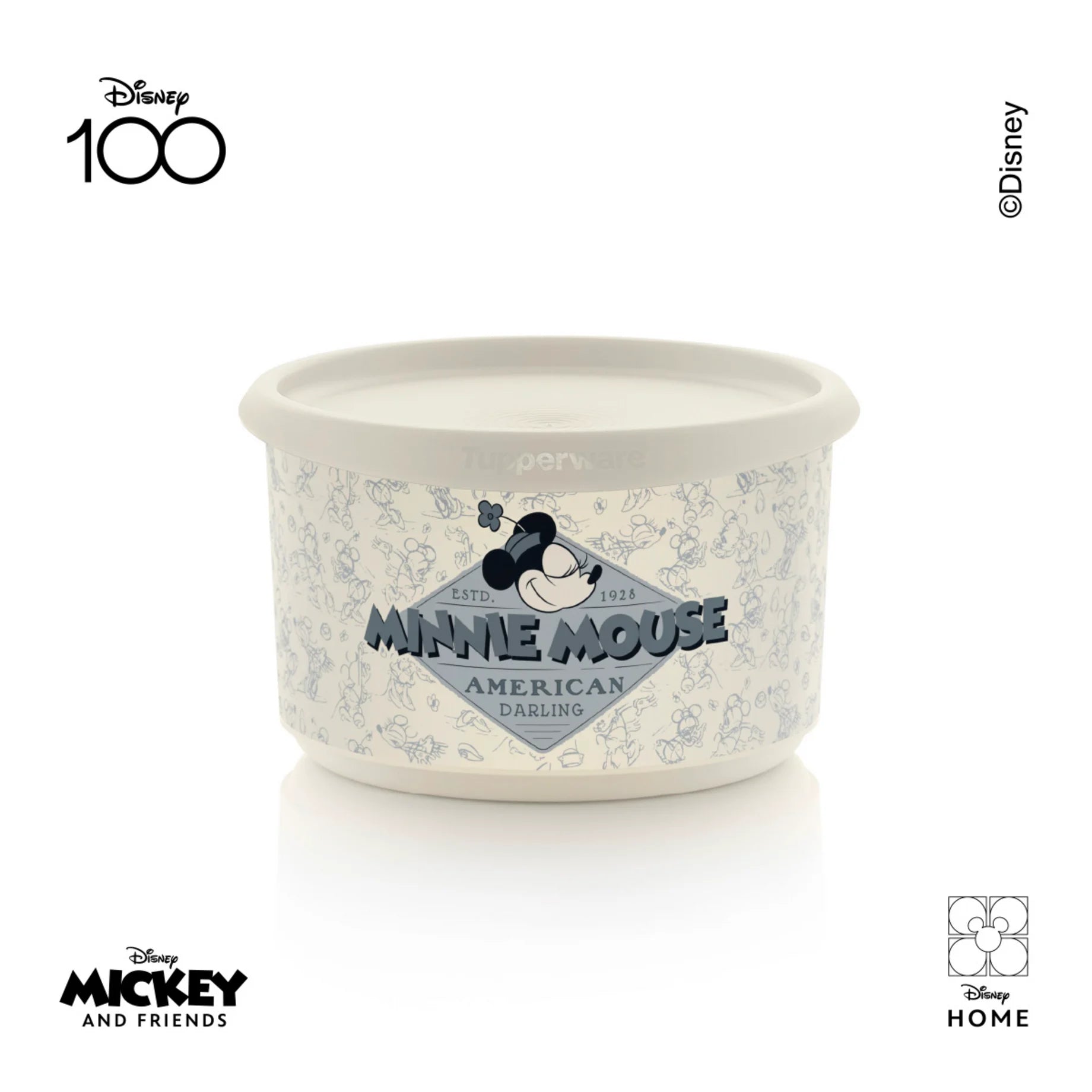 Kerek Tároló szett (2 db) - Disney