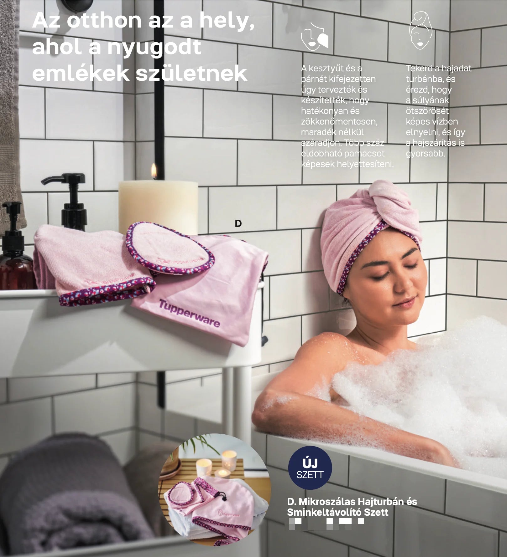 Mikroszálas Hajturbán