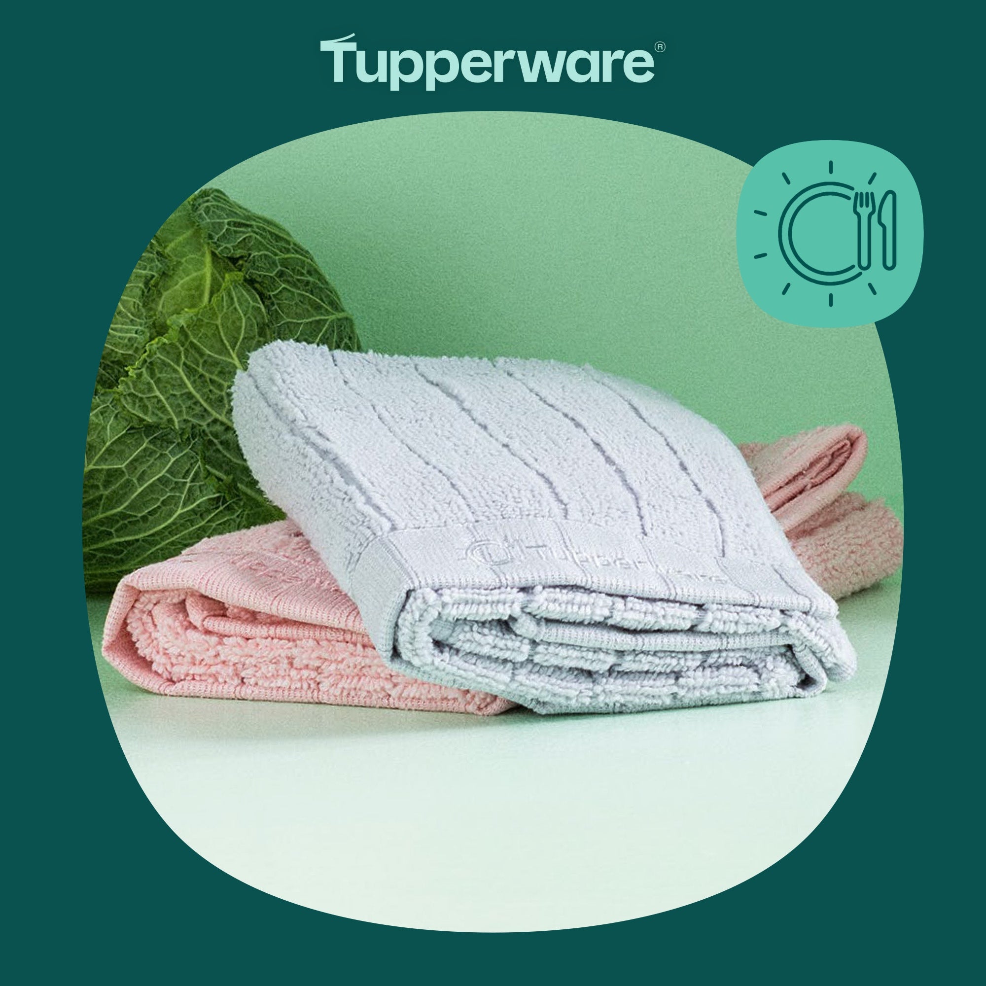 Mikroszálas Törlőkendő Tálakhoz, Tányérokhoz (2 db)