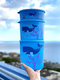 Bálnás Óceán Kerek Tároló 3,3L