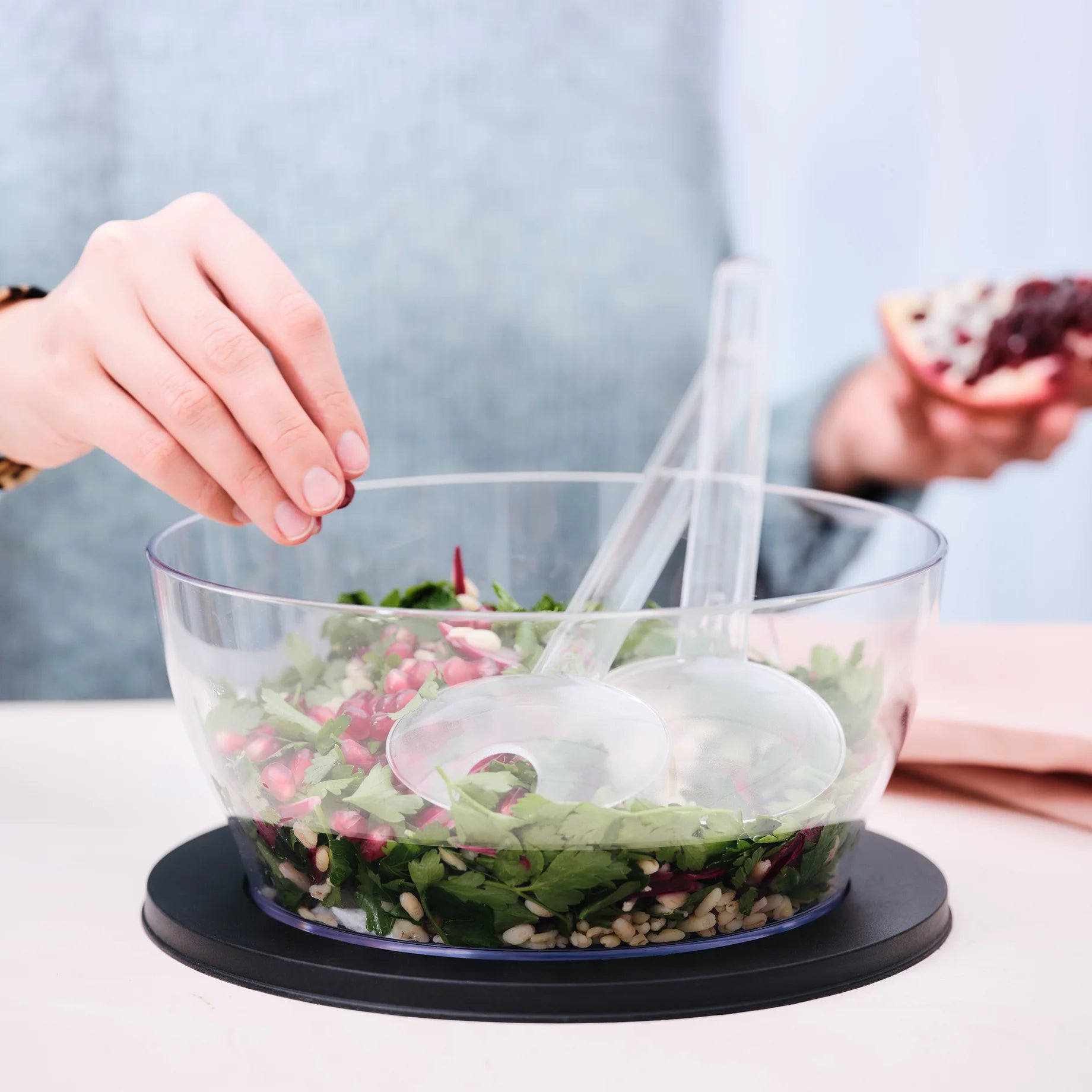 Öko+ Átlátszó Tál 2,4L