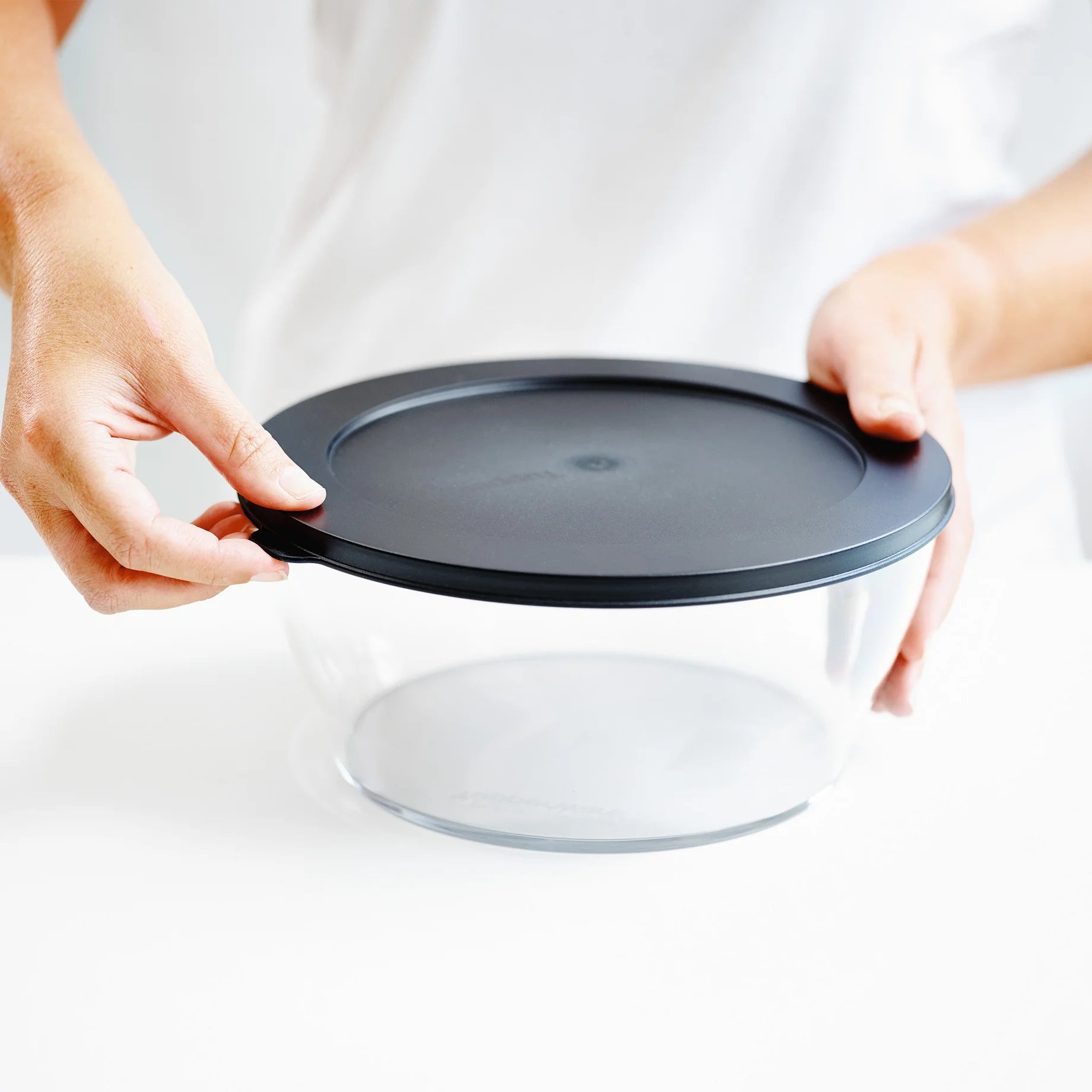 Öko+ Átlátszó Tál 2,4L