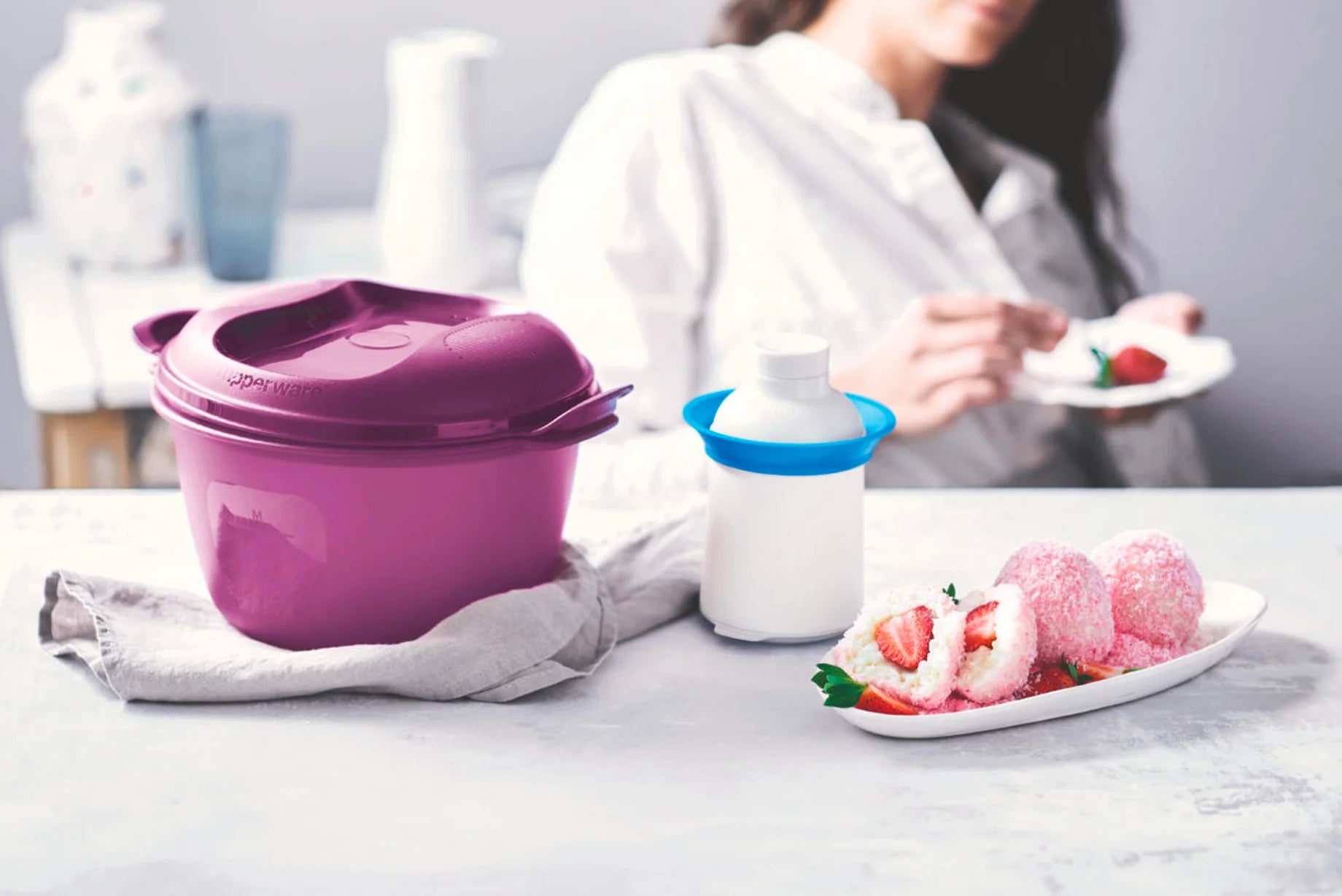 Óriás Mikrós Rizsfőző 3L