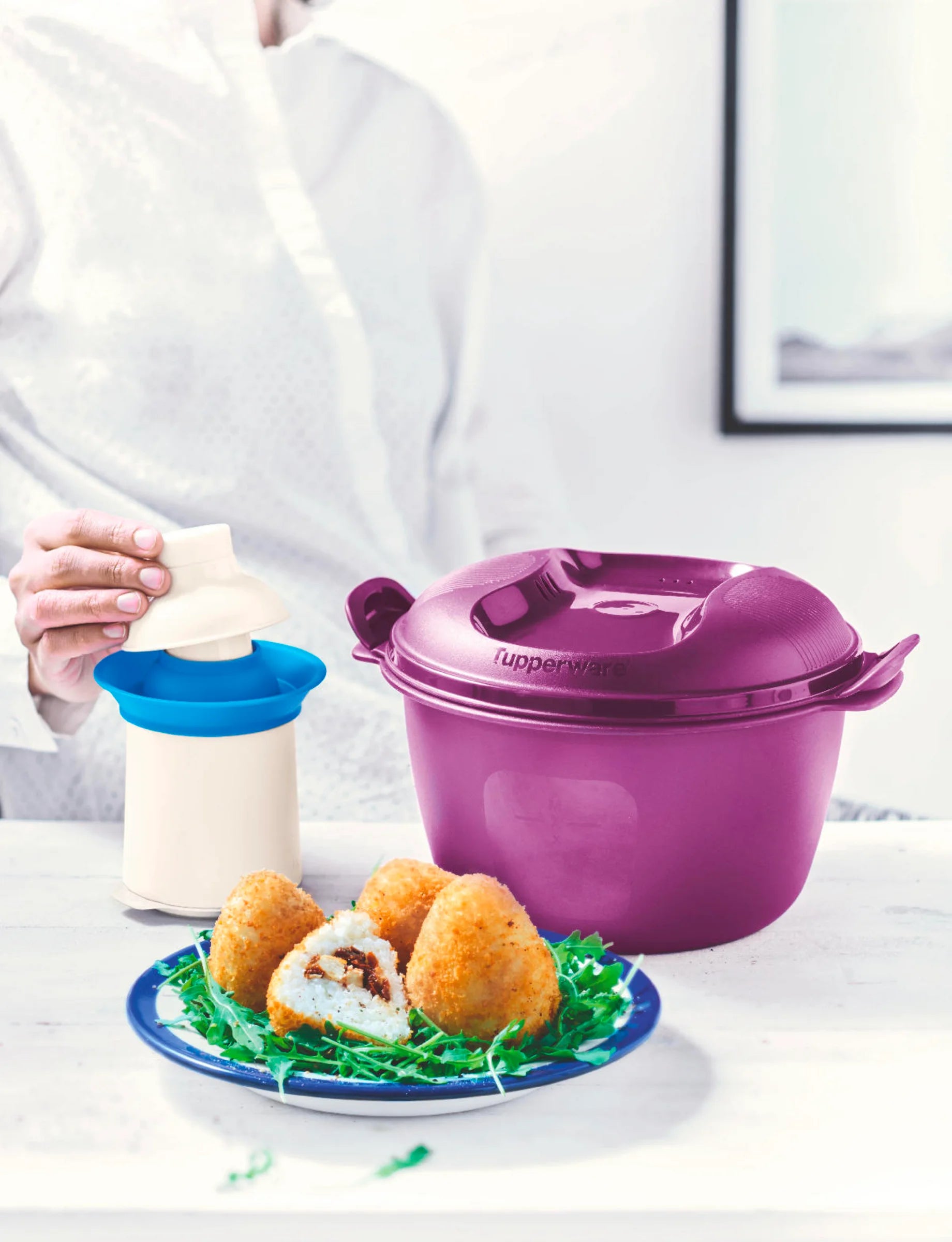 Óriás Mikrós Rizsfőző 3L