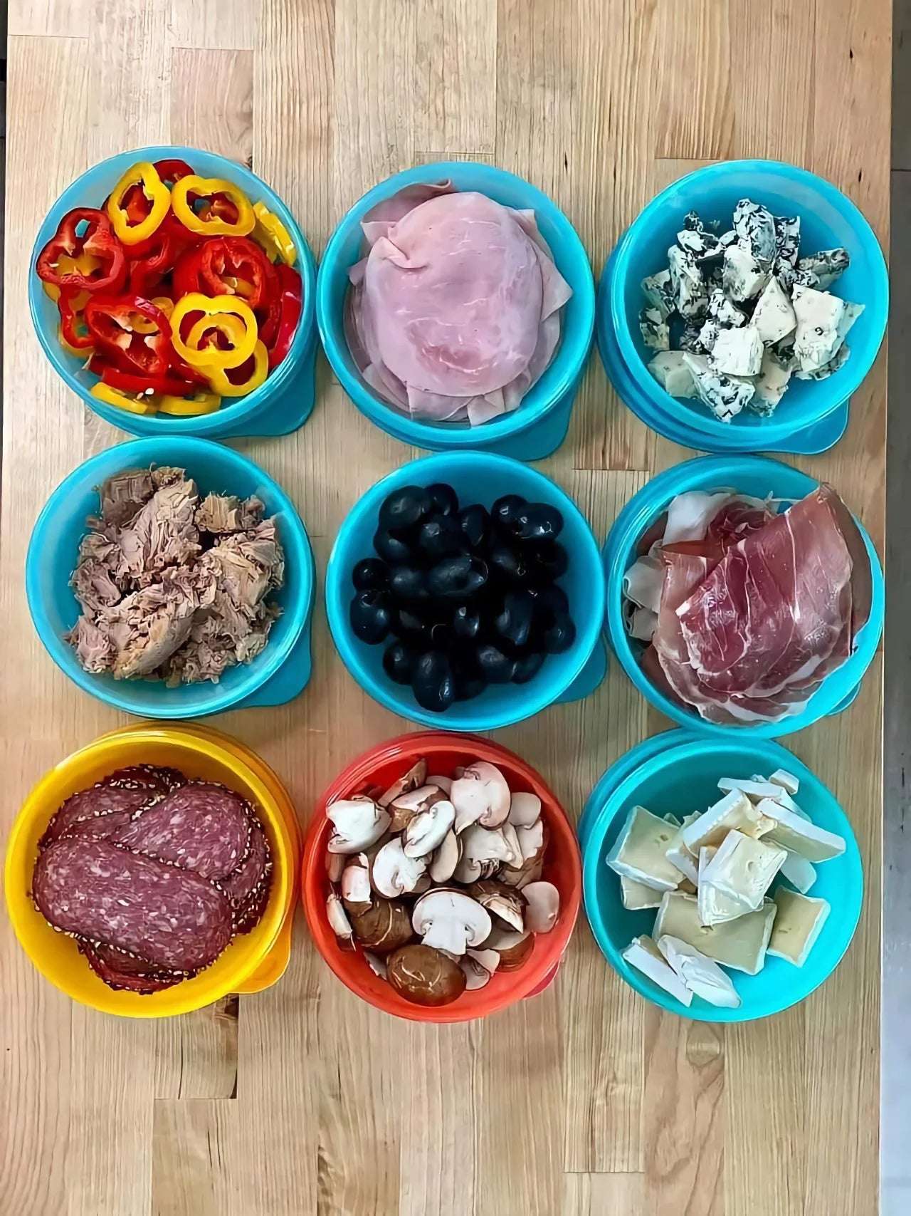 Színes Saláták (3 db)