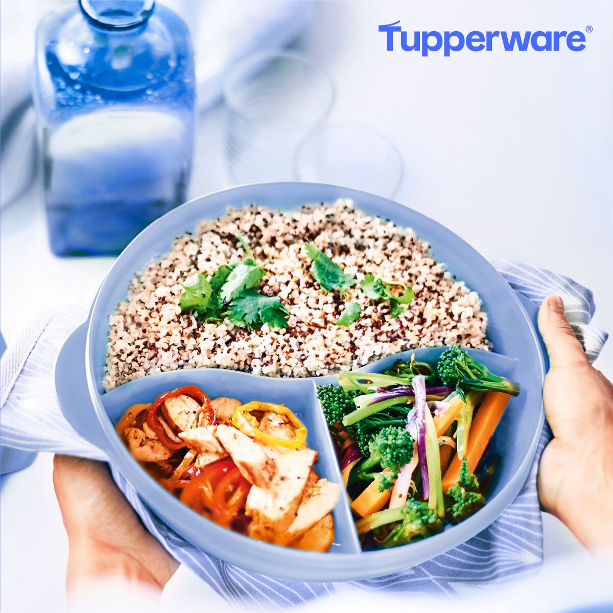 ÚG Polytupper Osztott Edény 1,4L