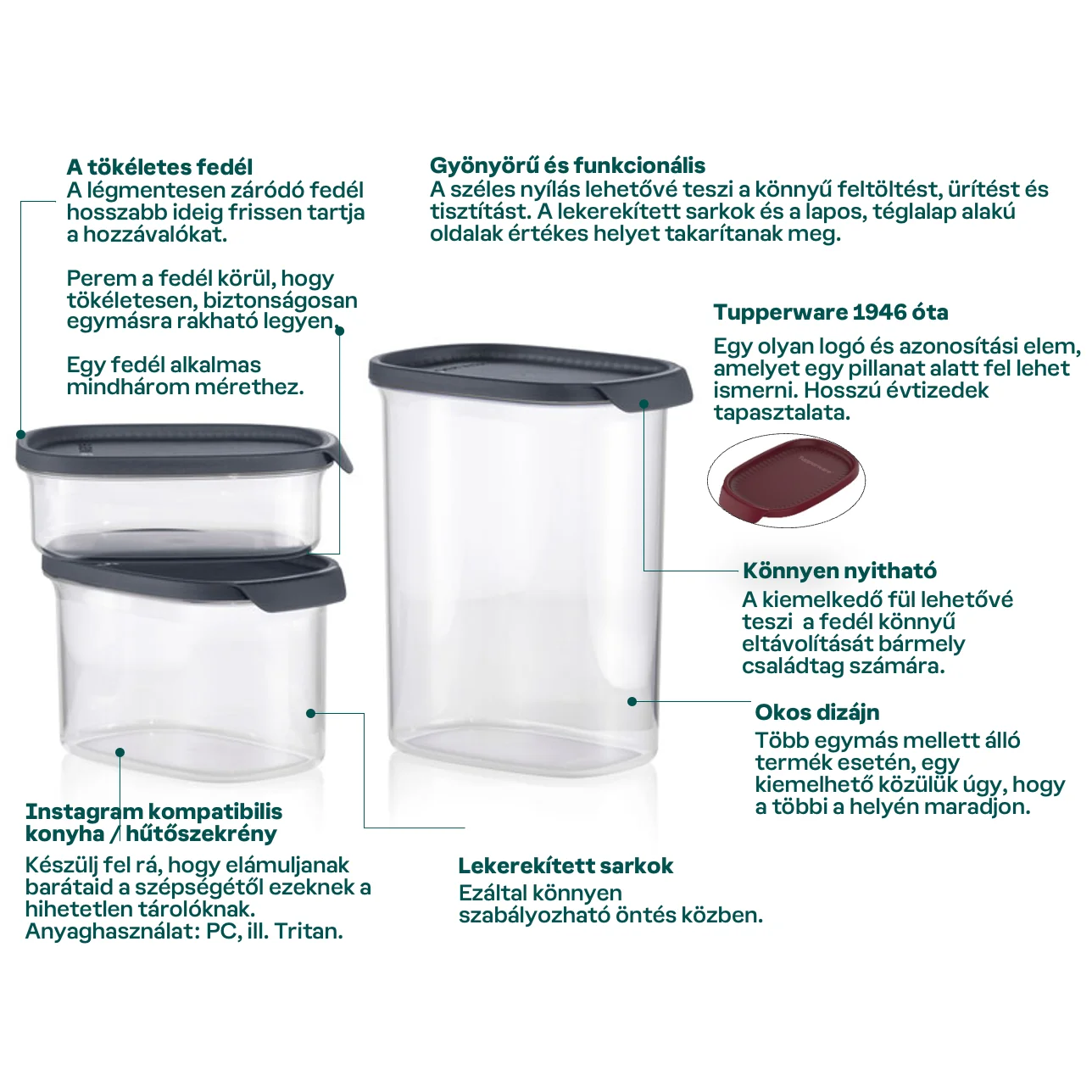 Ultra Clear Ovális 500ml