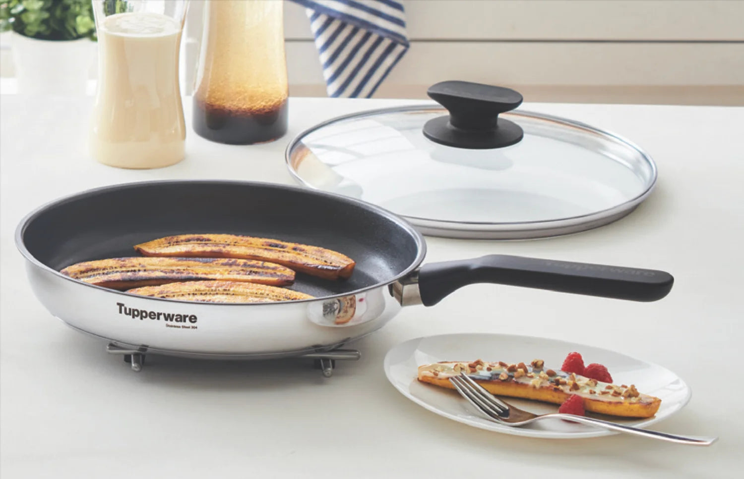 Univerzális Serpenyő 28 cm (fedővel)