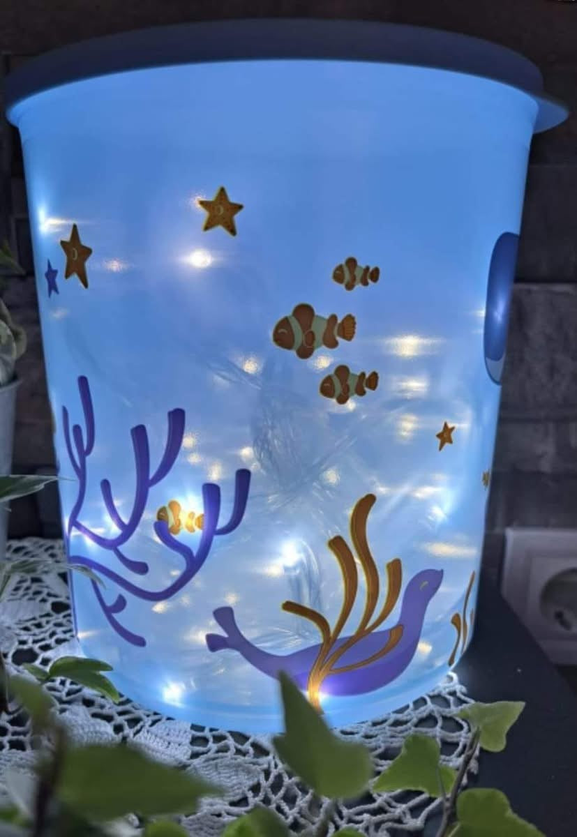 Bálnás Óceán Kerek Tároló 2,1L