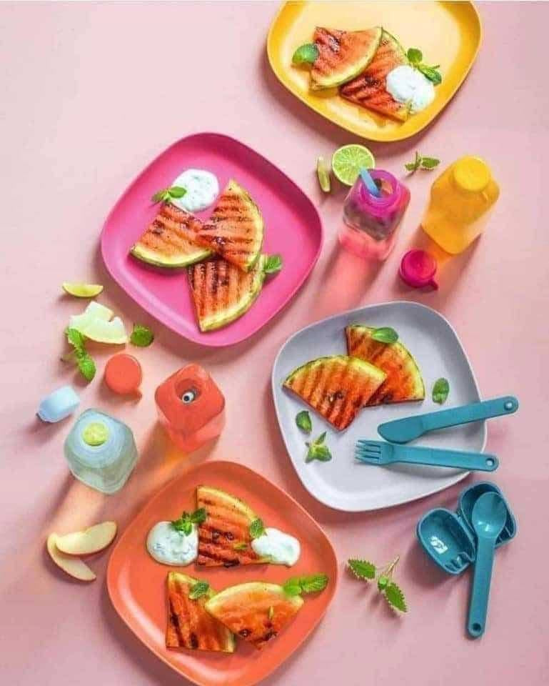 Öko+ Uzsonnázó tányér szett (4db)