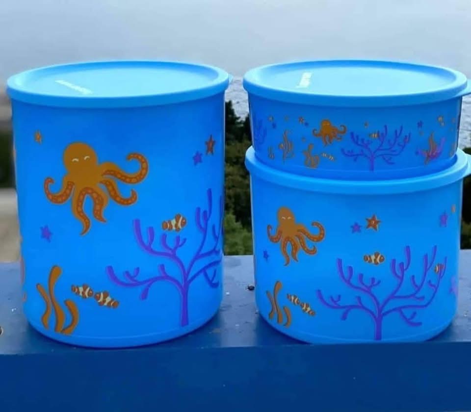 Bálnás Óceán Kerek Tároló 2,1L